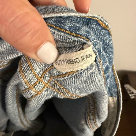 Rag & Bone / JEAN Moss Distressed Boyfriend Jeans Women’s Size 28 - Picture 4 of 8